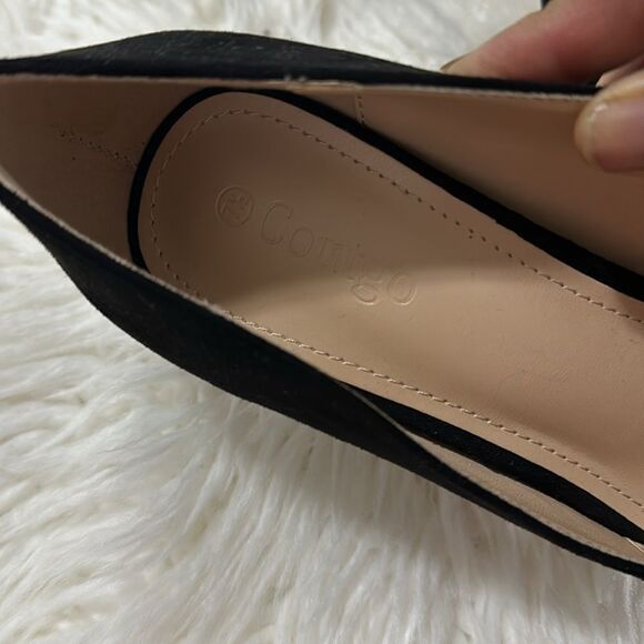 COUTGO HEELS SIZE 7.5 - Picture 7 of 8